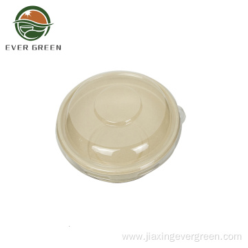 Natural Pulp Biodegradable Container 24oz Round